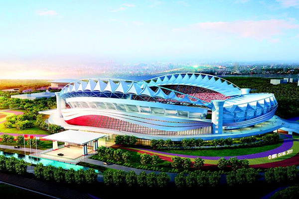 centro deportivo de wuhan